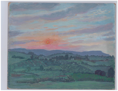 Painting of Sunset.